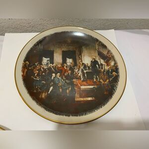 Vintage, Rare, Signing of the Constitution 1787 by H. C. Christy 10.5” A10